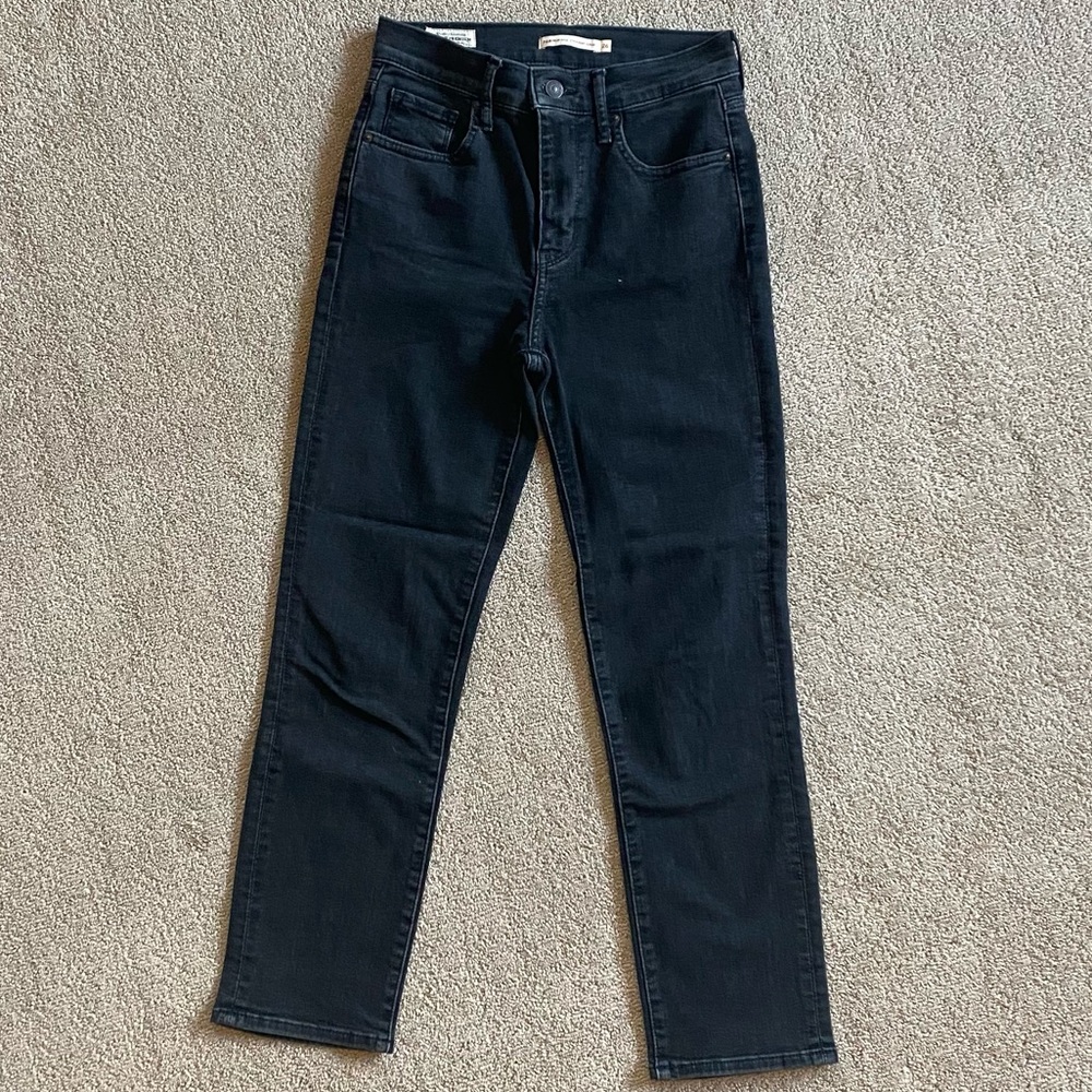 Levi’s Premium 724 High Straight Crop